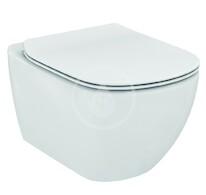 Ideal Standard Tesi - Závěsné WC se sedátkem SoftClose, Rimless, bílá T355101