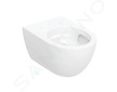 Geberit Acanto - Závěsné WC, Rimfree, TurboFlush, s KeraTect, bílá 502.717.00.8