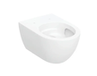 Geberit Acanto - Závěsné WC, Rimfree, TurboFlush, s KeraTect, bílá 502.717.00.8