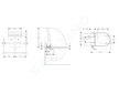 Geberit AquaClean - Elektronické bidetové sedátko Tuma Comfort, SoftClosing, sklo/bílá 146.272.SI.1