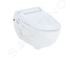 Geberit AquaClean - Elektronický bidet AquaClean 4000 s keramikou, Rimfree, SoftClosing, alpská bílá 146.135.11.1