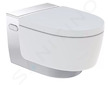 Geberit AquaClean - Elektronický bidet Mera Comfort s keramikou, SoftClosing, lesklý chrom 146.212.21.1