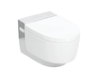 Geberit AquaClean - Elektronický bidet Mera Comfort s keramikou, závěsný, TurboFlush, SoftClosing, KeraTect, bílá/lesklý chrom 1
