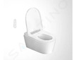Geberit AquaClean - Elektronický bidet Sela s keramikou, závěsný, Rimfree, SoftClosing, alpská bílá 146.222.11.1