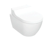 Geberit AquaClean - Elektronický bidet Tuma Comfort s keramikou, závěsný, TurboFlush, SoftClosing, KeraTect, sklo/bílá 146.290.S