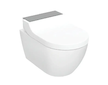 Geberit AquaClean - Elektronický bidet Tuma Comfort s keramikou, závěsný, TurboFlush, SoftClosing, KeraTect, sklo/černá 146.290.
