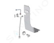 Geberit AquaClean - Sada pro připojení vody k WC Mera, pochromovaná lesklá 147.033.21.1