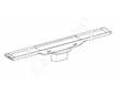 Geberit CleanLine - Nerezový sprchový kanálek 20, 30-160 cm, leštěná/kartáčovaná nerez 154.453.KS.1