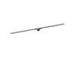 Geberit CleanLine - Nerezový sprchový kanálek 80, 30-90 cm, černý chrom/kartáčovaný chrom 154.440.QC.1