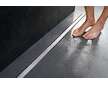 Geberit CleanLine - Nerezový sprchový kanálek 80, 30-90 cm, černý chrom/kartáčovaný chrom 154.440.QC.1