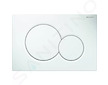 Geberit Duofix - Modul pro závěsné WC s tlačítkem Sigma01, alpská bílá + Duravit D-Code - WC a sedátko, Rimless, SoftClose 111.3