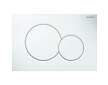 Geberit Duofix - Modul pro závěsné WC s tlačítkem Sigma01, alpská bílá + Duravit ME by Starck - WC a sedátko, Rimless, SoftClose