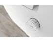 Geberit Duofix - Modul pro závěsné WC s tlačítkem Sigma01, alpská bílá + Tece One - sprchovací toaleta a sedátko, Rimless, SoftC