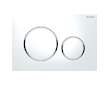 Geberit Duofix - Modul pro závěsné WC s tlačítkem Sigma20, bílá/lesklý chrom + Duravit D-Code - WC a sedátko, Rimless, SoftClose