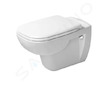 Geberit Duofix - Modul pro závěsné WC s tlačítkem Sigma20, bílá/lesklý chrom + Duravit D-Code - WC a sedátko, Rimless, SoftClose