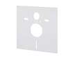 Geberit Duofix - Modul pro závěsné WC s tlačítkem Sigma30, matný chrom/chrom + Tece One - sprchovací toaleta a sedátko, Rimless,