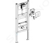 Geberit Duofix - Montážní prvek pro pisoár, 112-130 cm, univerzální, pro ovládání splachování pisoárů Basic 111.695.11.5