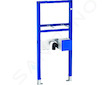 Geberit Duofix - Montážní prvek pro umyvadlo, 112 cm, pro stojánkovou baterii s funkčním boxem pod omítku 111.551.00.1