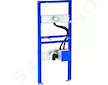 Geberit Duofix - Montážní prvek pro umyvadlo, 1300 mm, pro nástěnnou baterii s funkčním boxem pod omítku 111.558.00.1