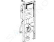 Geberit Duofix - Montážní prvek pro závěsné WC, 112 cm, se splachovací nádržkou Sigma 12 cm, bezbariérový 111.350.00.5