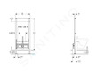 Geberit Duofix - Předstěnová instalace pro bidet, výška 1,12 m, univerzální 111.510.00.1