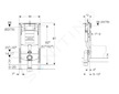 Geberit Duofix - Předstěnová instalace pro dětské stojící WC, výška 97 cm 111.922.00.5
