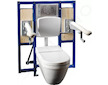 Geberit Duofix - Předstěnová instalace pro závěsné WC, bezbariérová, pro podpěry, výška 112 cm 111.375.00.5