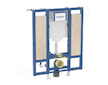 Geberit Duofix - Předstěnová instalace pro závěsné WC, bezbariérová, pro podpěry, výška 112 cm 111.375.00.6