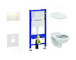 Geberit Duofix - Set předstěnové instalace, klozet Alpha se sedátkem, tlačítko Delta21, alpská bílá 458.103.00.1 NR1