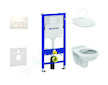 Geberit Duofix - Set předstěnové instalace, klozet Alpha se sedátkem, tlačítko Delta35, alpská bílá 458.103.00.1 NR4