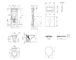 Geberit Duofix - Set předstěnové instalace, klozet Alpha se sedátkem, tlačítko Sigma20, bílá/chrom SANI11CD3118