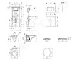 Geberit Duofix - Set předstěnové instalace, klozet Alpha se sedátkem, tlačítko  Sigma30, chrom mat/chrom 111.355.00.5 NR7