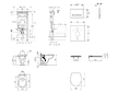 Geberit Duofix - Set předstěnové instalace, klozet Alpha se sedátkem, tlačítko Sigma50, alpská bílá SANI11CD3121