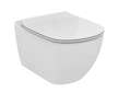 Geberit Duofix - Set předstěnové instalace, klozetu a sedátka Ideal Standard Tesi, tlačítka Sigma30,  Aquablade, SoftClose, bílá