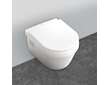 Geberit Duofix - Set předstěnové instalace, klozetu a sedátka Villeroy & Boch, tlačítka Sigma50, DirectFlush, SoftClose, Ceramic
