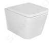 Geberit Duofix - Set předstěnové instalace, klozetu Arkas I a sedátka softclose, tlačítko Delta, bílá SANI11CA3158