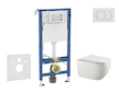 Geberit Duofix - Set předstěnové instalace, klozetu Gaia a sedátka softclose, tlačítko Delta01, alpská bílá SANI11CA3124B