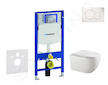 Geberit Duofix - Set předstěnové instalace, klozetu Gaia a sedátka softclose, tlačítko Sigma01, alpská bílá SANI11CA3121