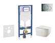 Geberit Duofix - Set předstěnové instalace, klozetu Gaia a sedátka softclose, tlačítko Sigma01, lesklý chrom SANI11CA1132B