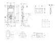 Geberit Duofix - Set předstěnové instalace, klozetu Oudee a sedátka softclose, tlačítko Delta30, alpská bílá SANI11CA3139