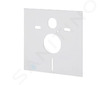 Geberit Duofix - Set předstěnové instalace, klozetu Oudee a sedátka softclose, tlačítko Sigma01, černá SANI11CA5107