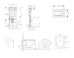 Geberit Duofix - Set předstěnové instalace, klozetu Oudee a sedátka softclose, tlačítko Sigma20, bílá/chrom SANI11CA3197