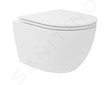 Geberit Duofix - Set předstěnové instalace, kompaktního klozetu Oudee Vortex a sedátka softclose, tlačítko Delta, bílá SANI11CA3