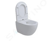 Geberit Duofix - Set předstěnové instalace, kompaktního klozetu Oudee Vortex a sedátka softclose, tlačítko Delta01, lesklý chrom