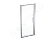 Geberit GEO - Sprchové dveře 90x190 cm, stříbrná/čiré sklo 560.125.00.2