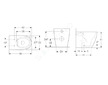 Geberit iCon - Stojící WC, vodorovný odpad, Rimfree, KeraTect, bílá 502.382.00.8