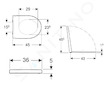 Geberit iCon - WC sedátko, SoftClose, bílá 501.660.01.1