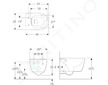 Geberit iCon - Závěsné WC, Rimfree, KeraTect, bílá 502.380.00.8