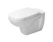 Geberit Kombifix - Modul pro závěsné WC s tlačítkem Sigma20, bílá/lesklý chrom + Duravit D-Code - WC a sedátko, Rimless, SoftClo