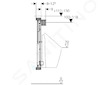 Geberit Kombifix - Montážní prvek pro pisoár, 109–127 cm, univerzální, pro ostřikovací hlavici 457.606.00.1